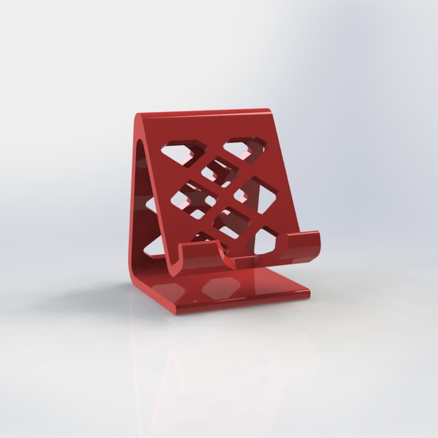 Suporte de celular mesa teia Homem-Aranha