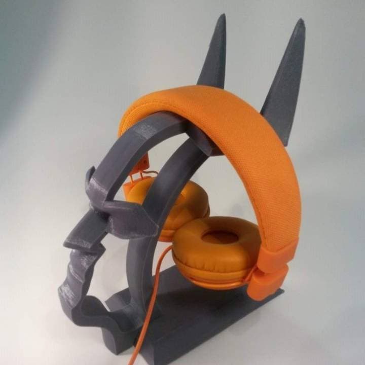 Suporte de headset gamer máscara Batman