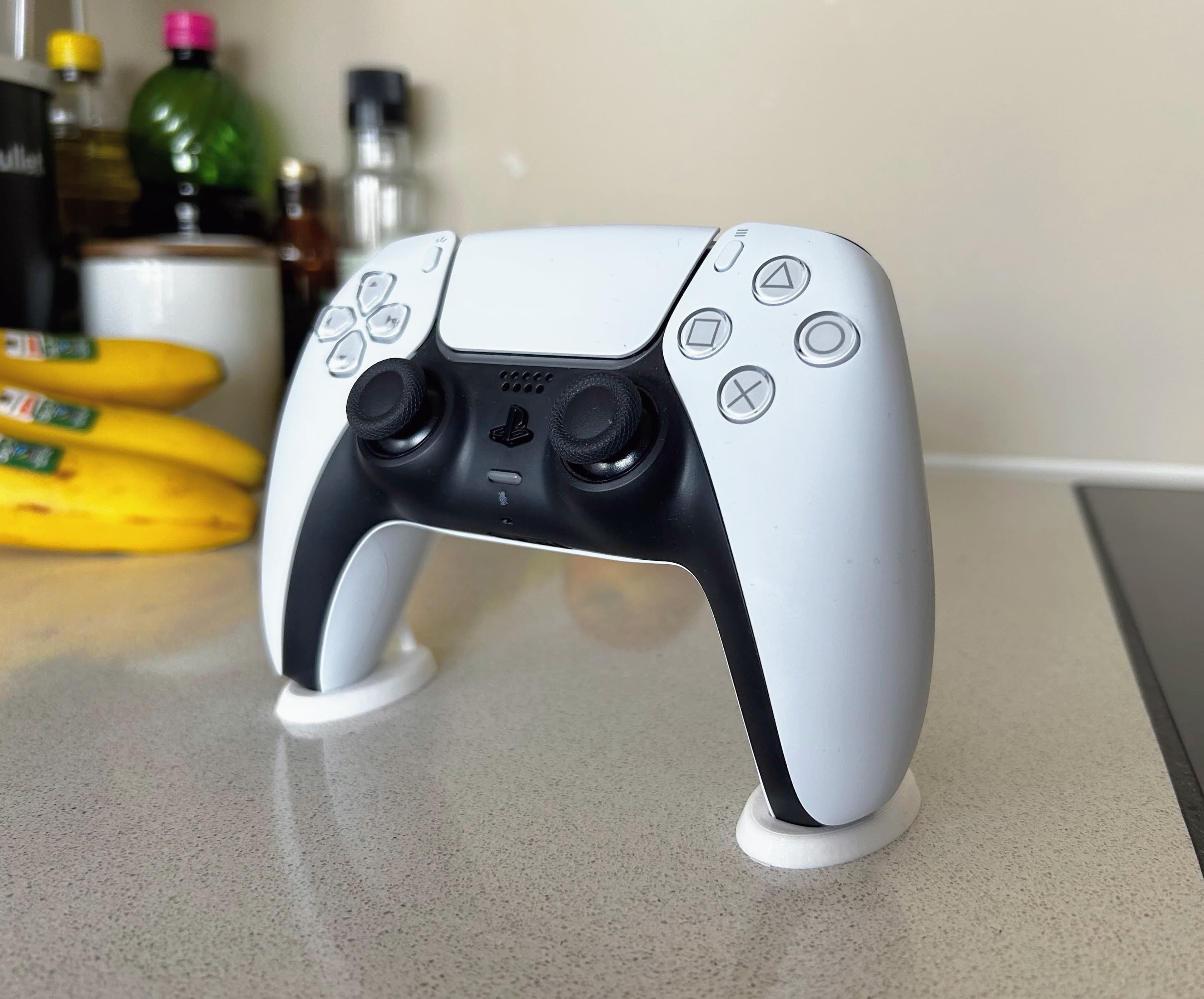 Suporte duplo DualSense + headset